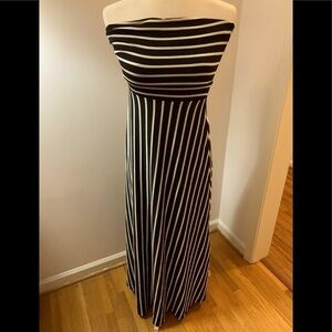 West Kei maxi striped cotton dress, size M